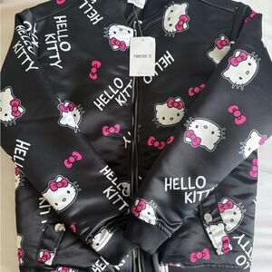 Sanrio Black Hello Kitty Jacket